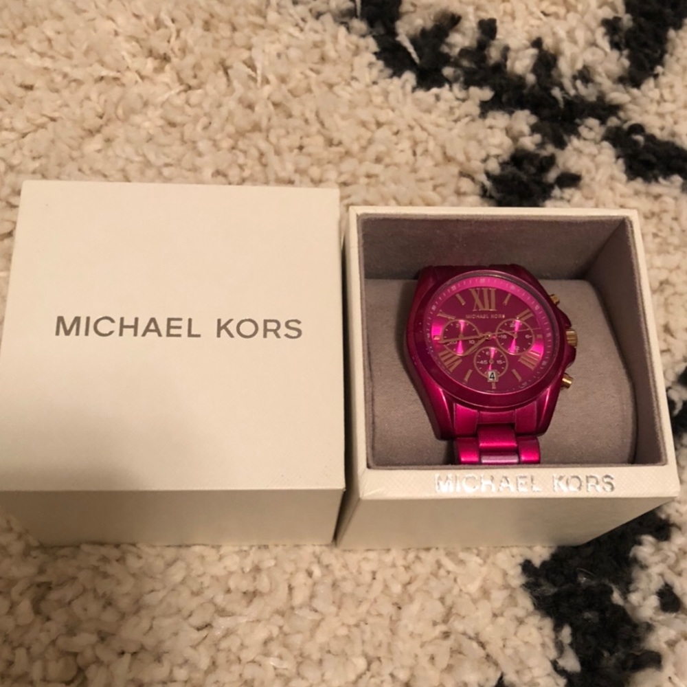 Pink Michael Kors Watch